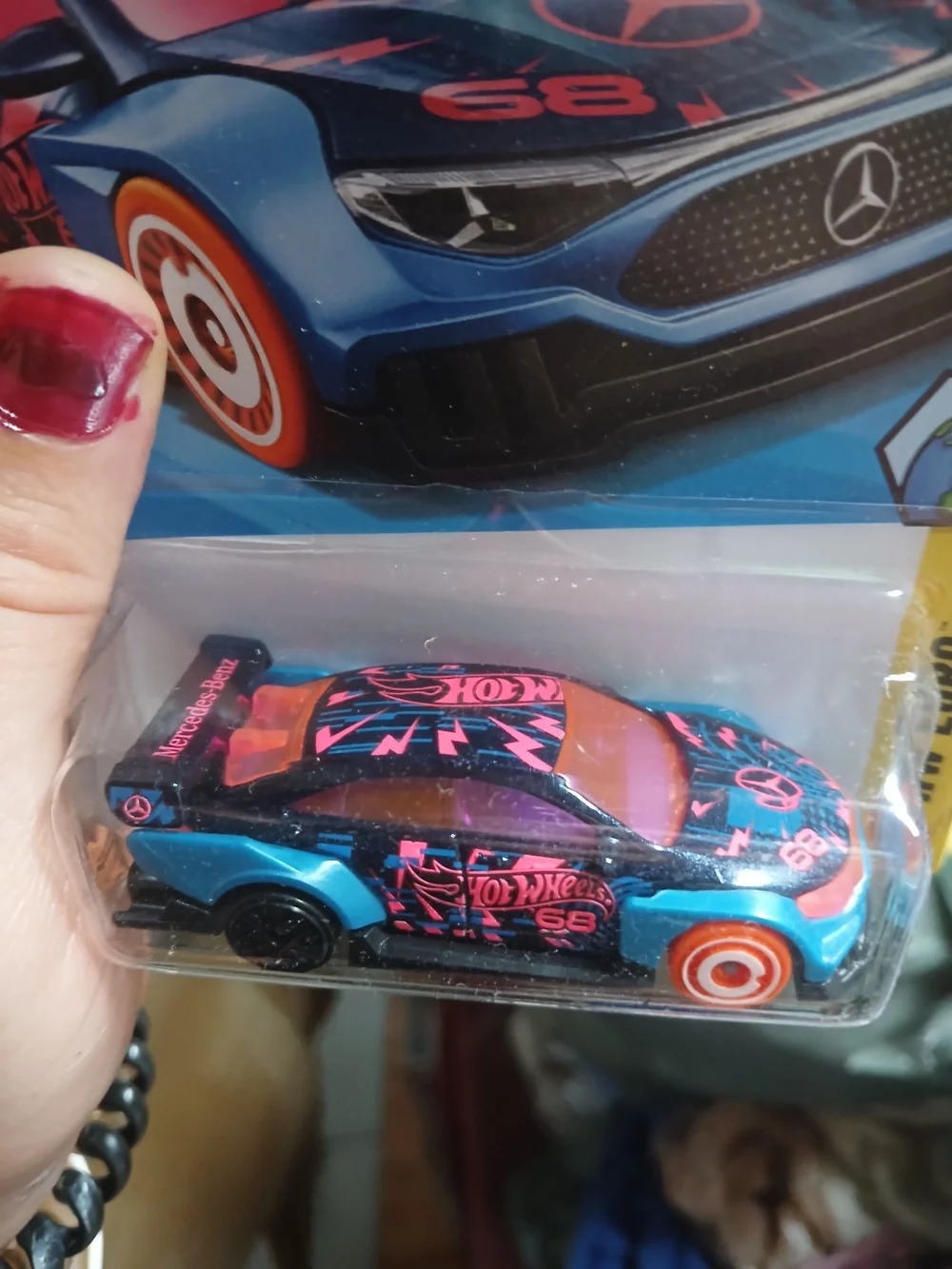 the Mercedes-Benz CLA HW from the 2026 Hot Wheels mainline series (